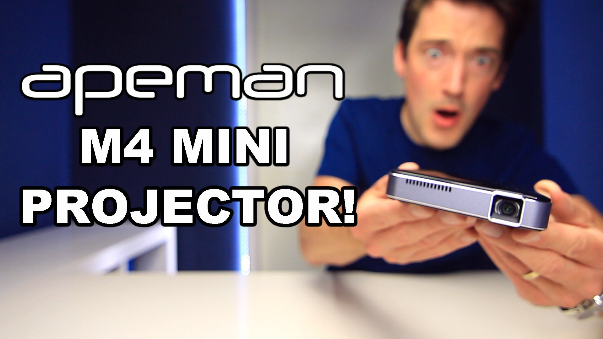 Watch Apeman M4 projector Unboxing and Review! on Amazon Live